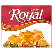 Royal Gelatin, Orange, 1 Ounce