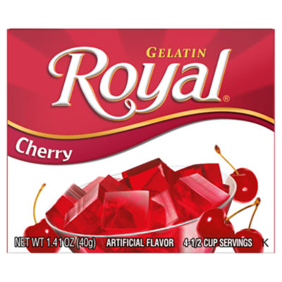 Royal Cherry Gelatin, 1.41 oz ShopRite