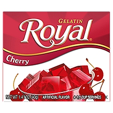 Royal Cherry, Gelatin, 1 Ounce