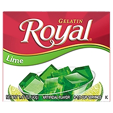 Royal Lime Gelatin, 1.4 oz 