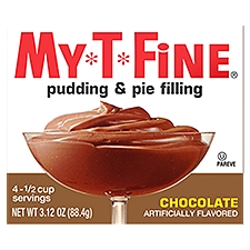 My-T-Fine Chocolate Pudding & Pie Filling, 3.12 oz, 3.13 Ounce