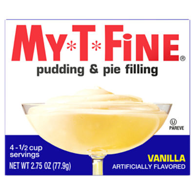 My T Fine Vanilla Pudding & Pie Filling, 27 oz