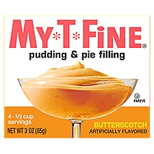My-T-Fine Butterscotch, Pudding & Pie Filling, 3 Ounce