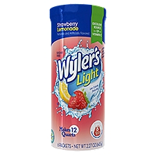 Wyler's Light Strawberry Lemonade Low Calorie Drink Mix, 6 count, 2.27 oz