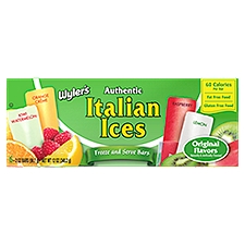 Wyler's Original Flavors Authentic Italian Ices, 2 oz, 6 count