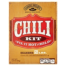 Carroll Shelby's Fix It Hot or Mild Chili Kit, 3.65 oz, 3.65 Ounce