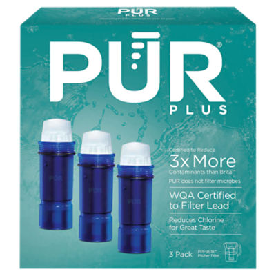 PUR Plus PPF951K Replacement Pitcher Filter, 3 count