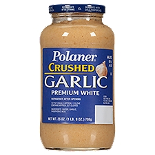 Polaner Crushed, Garlic, 25 Ounce