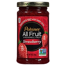 Polaner All Fruit Strawberry, Spreadable Fruit, 10 Ounce