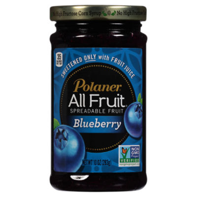 Polaner All Fruit Blueberry Spreadable Fruit, 10 oz Fairway