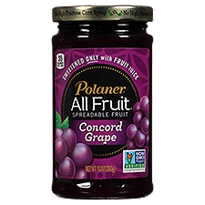 Polaner All Fruit Concord Grape Spreadable Fruit, 10 oz, 10 Ounce