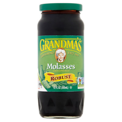 Grandma's Robust Unsulphured Molasses, 12 fl oz, 12 Fluid ounce