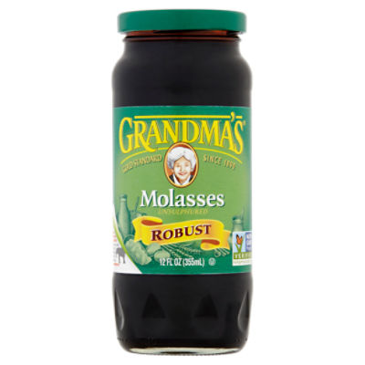 Grandma's Robust Unsulphured Molasses, 12 fl oz