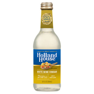 Holland House White Wine Vinegar, 12 fl oz