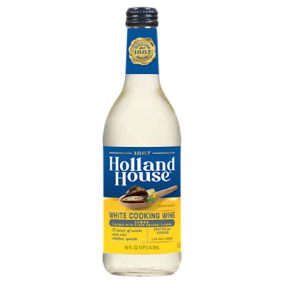 Holland House White Cooking Wine with Lemon, 16 fl oz ShopRite