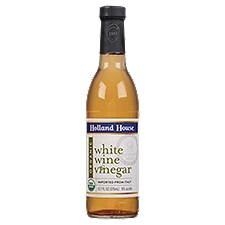 Holland House Vinegar Organic White Wine, 12.5 Fluid ounce