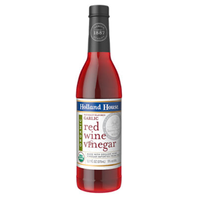 Organic Red Wine Vinegar – ENZO Olive Oil | 100% USDA Certified