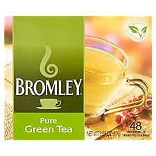 Bromley Tea Bags, Pure Green Tea, 48 Each