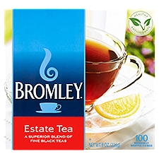 Bromley Estate, Tea Bags, 100 Each
