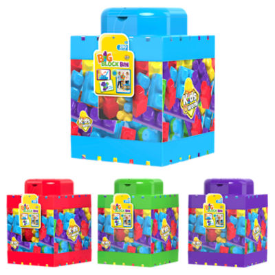 Kids@Work Big Block Bin, 1+, 250 count