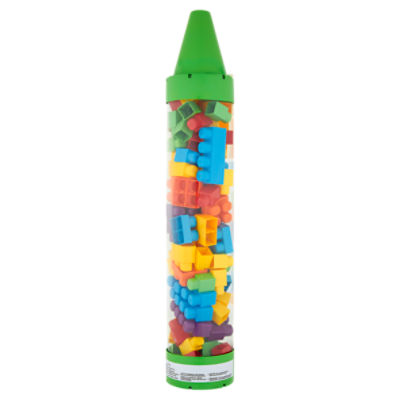 Crayola Kids@Work 80 pc Blocks in 36 Giant Crayon Tube - Red