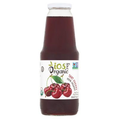 IOS Love Organic 100 Organic Tart Cherry Juice, 33.8 fl oz