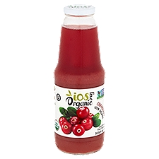 IOS Love Organic 100% Organic Cranberry Juice, 33.8 fl oz