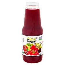 IOS Love Organic 100% Organic Red Fruit & Vegetable, Juice, 33.8 Fluid ounce