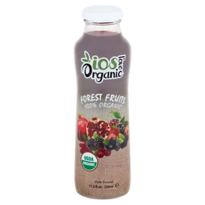 IOS Love Organic 100% Organic Forest Fruits Juice, 11.2 fl oz