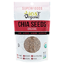 IOS Love Organic Superfoods Chia Seeds, 16 oz