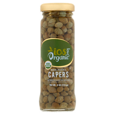 IOS Love Organic Non-Pareil Capers, 4 oz