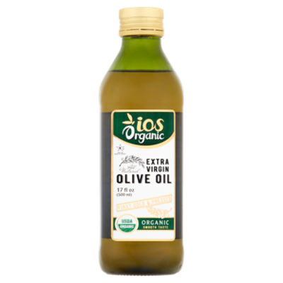 IOS Organic Extra Virgin Olive Oil, 17 fl oz