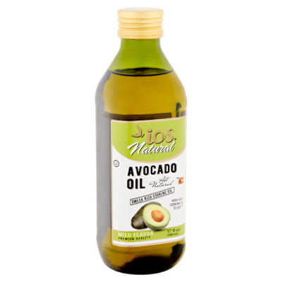 IOS Natural Mild Flavor Avocado Oil, 17 fl oz