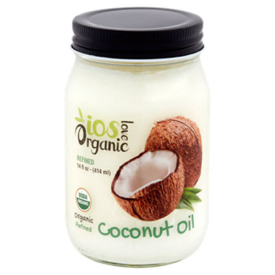 IOS Love Organic Refined Coconut Oil, 14 fl oz - ShopRite