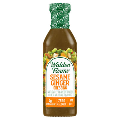 Walden Farms Sesame Ginger Dressing, 12 fl oz