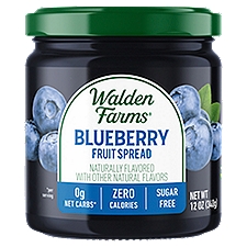 Walden Farms Blueberry Fruit Spread, 12 oz