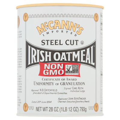 John McCann Steel Cut Oatmeal, 28 oz, 28 Ounce