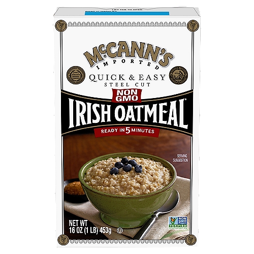 McCann's Quick & Easy Steel Cut Irish Oatmeal, 16 oz