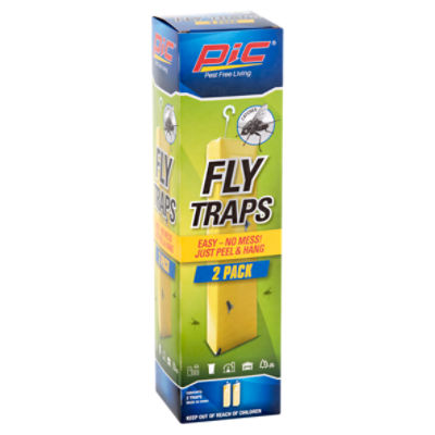 Pic Fly Traps, 2 count, 3 Ounce