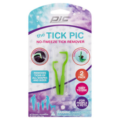 Pic The Tick Pic No-Tweeze Tick Remover, 2 count, 0.65 oz