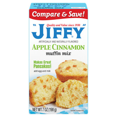 JIFFY Apple Cinnamon Muffin Mix, 7 oz - Price Rite