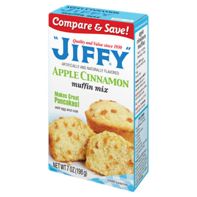 JIFFY Apple Cinnamon Muffin Mix, 7 oz - Price Rite