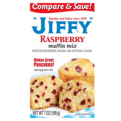 JIFFY RASPBERRY MUFFIN