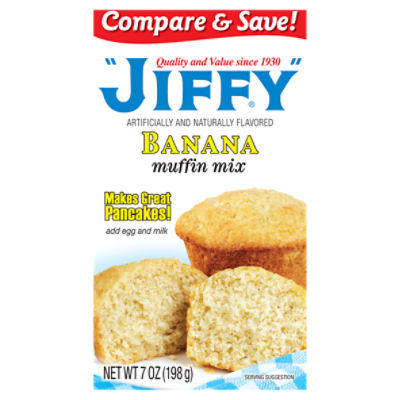 Jiffy Banana Muffin Mix, 7 oz