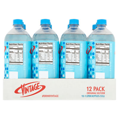 12 Pack of 1 Liter Bottles - Gluten Free Diet Water