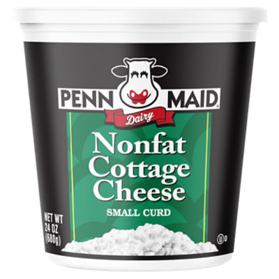 Penn Maid Small Curd Nonfat Cottage Cheese, 24 oz