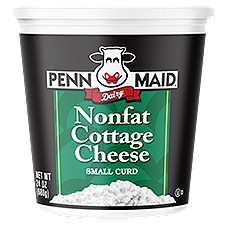 Penn Maid Nonfat, Cottage Cheese, 24 Ounce