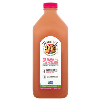 Natalie's Guava Lemonade Gourmet Pasteurized Juice, 56 fl oz