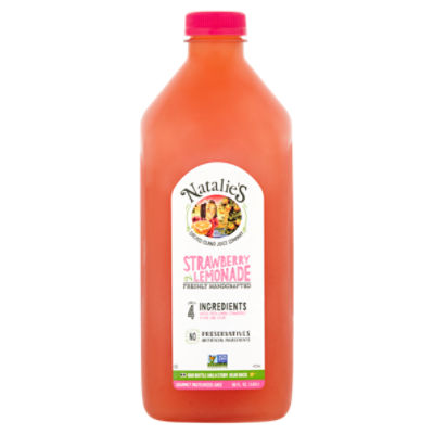 Natalie's Strawberry Lemonade Gourmet Pasteurized Juice, 56 fl oz