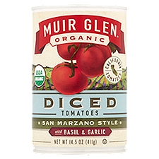 Muir Glen Organic Diced San Marzano Style Tomatoes, 14.5 Ounce